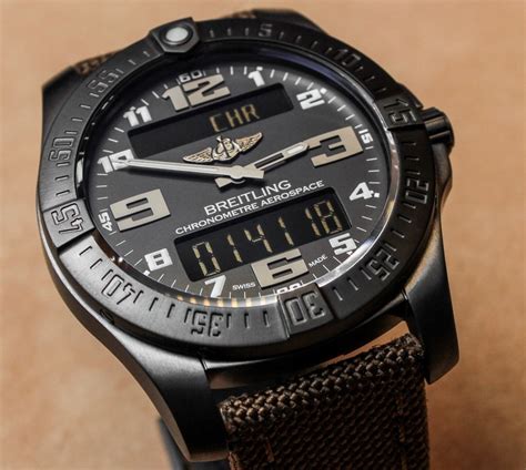 breitling aerospace evo night mission men& 39|Breitling aerospace evo review.